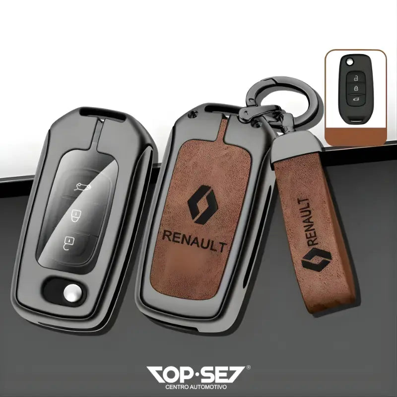 Capa de Chave Premium • TODOS OS MODELOS• + Cordão (Chave compatível na foto) lojasaruna