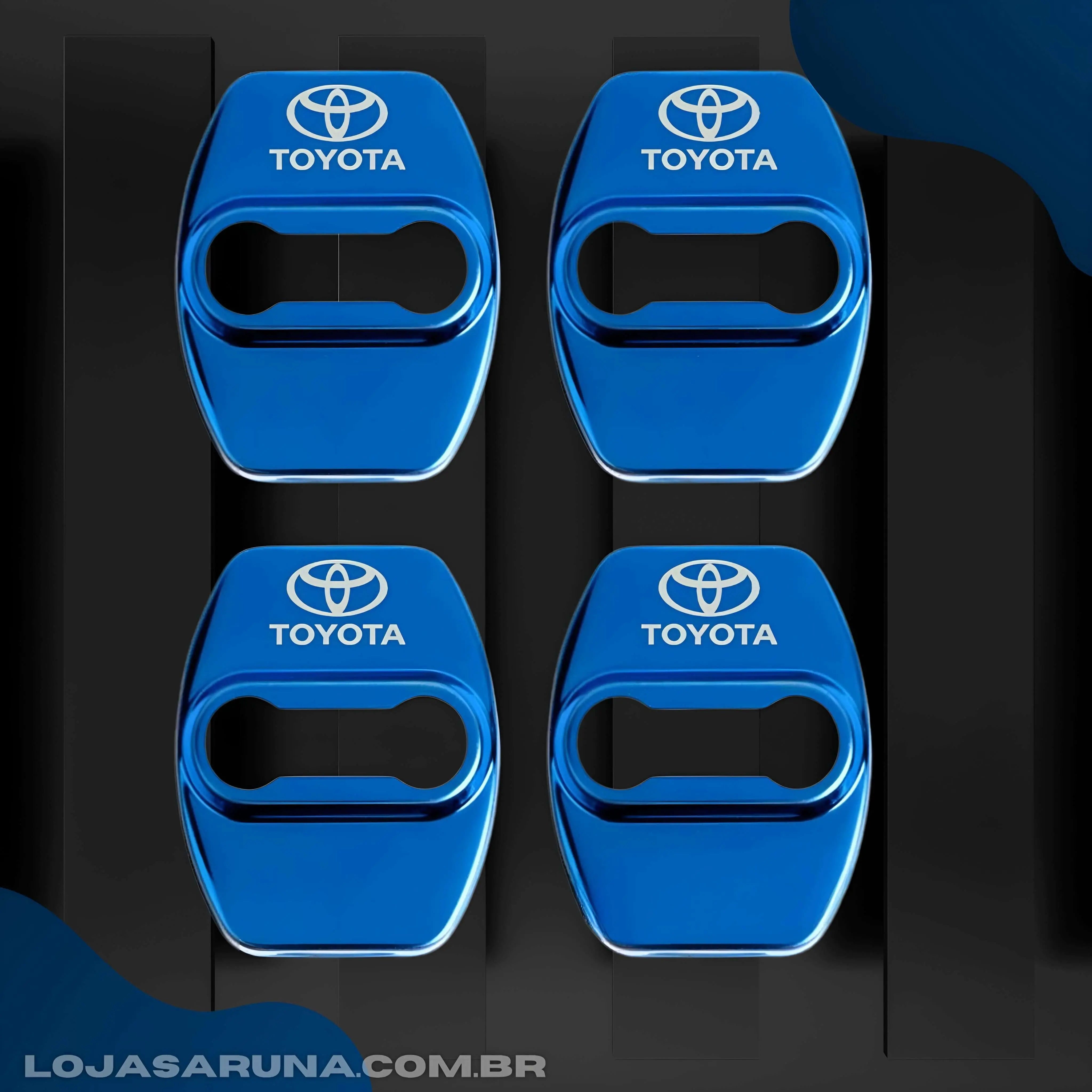 Capa de Fechadura Toyota - 4 pcs (Últimas Unidades) lojasaruna