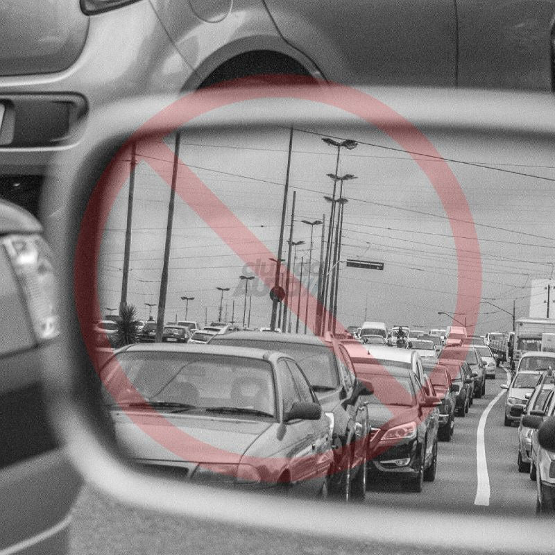 EasyVision™ 2.0 Espelho Convexo Auxiliar para Retrovisor Universal - 2 Pçs lojasaruna