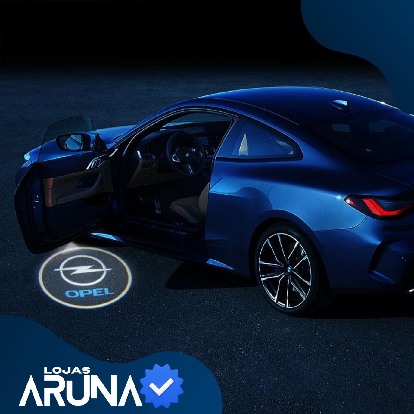 LogoDoor™ LED para Porta do Carro com Logotipo - 2 Pçs lojasaruna