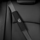 Cobertura do cinto de segurança em camurça de luxo (2 peças) lojasaruna