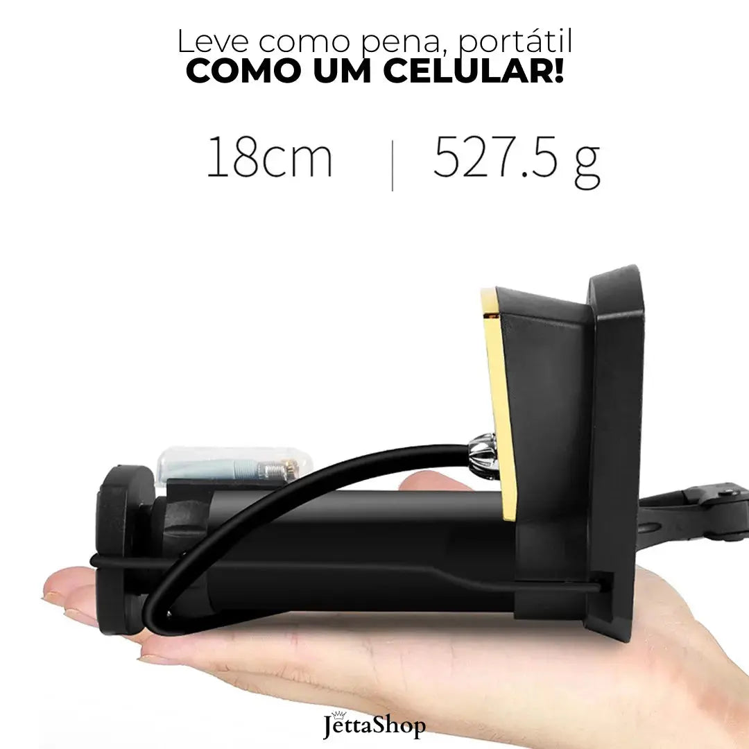 Bomba Manual para Encher Pneus Multiuso - Jetta InflaMax™ [PROMOÇÃO LIMITADA] lojasaruna