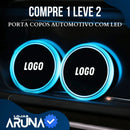 COMPRE 1 E LEVE 2 - CupHolder com Led - Porta Copos Personalizado (PRODUTO PREMIUM) lojasaruna