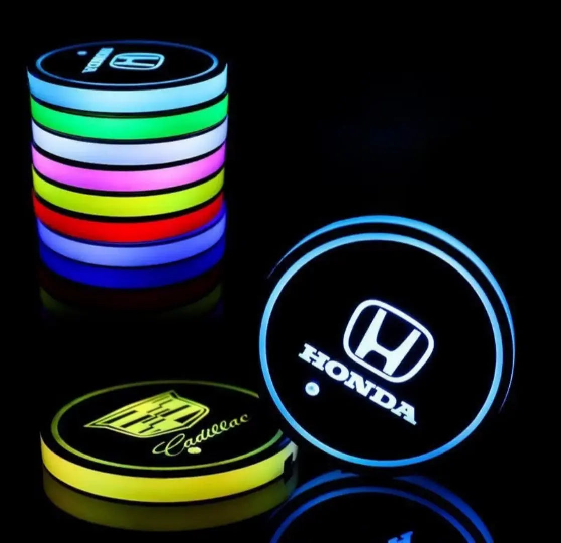 COMPRE 1 E LEVE 2 - CupHolder com Led - Porta Copos Personalizado (PRODUTO PREMIUM) lojasaruna