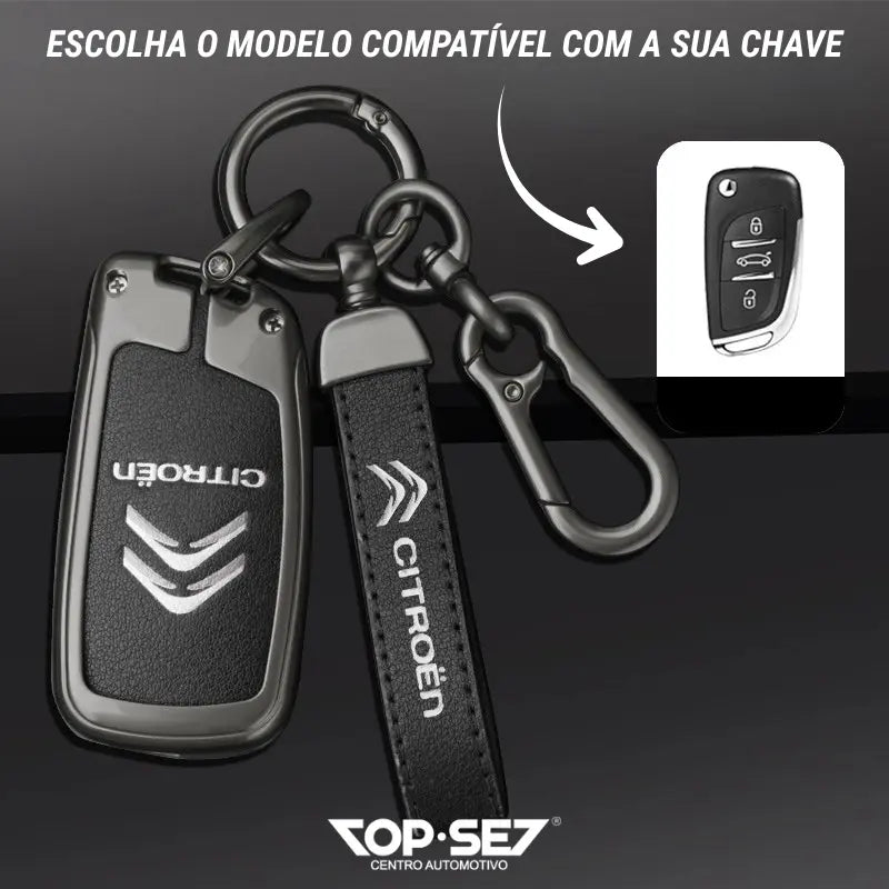Capa de Chave Premium • TODOS OS MODELOS• + Cordão (Chave compatível na foto) lojasaruna