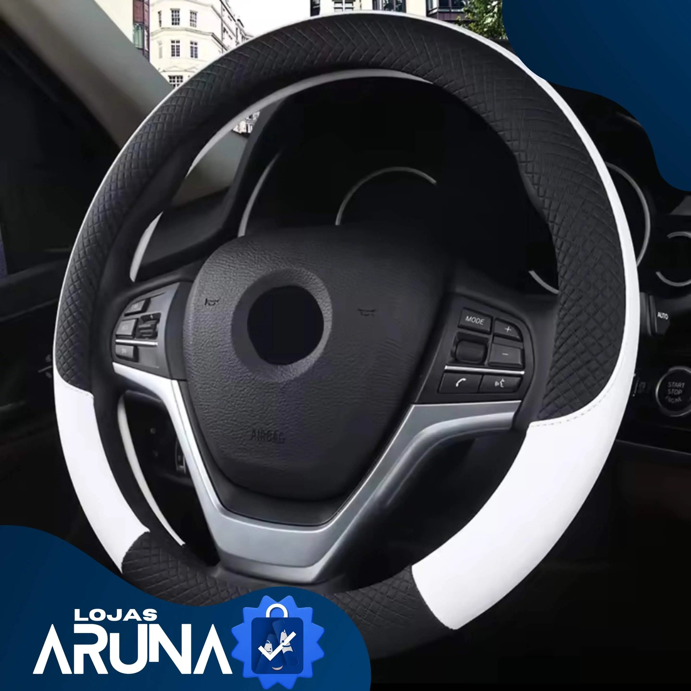 Capa de volante Universal Gave™ - Exclusivo (Queima de estoque) lojasaruna