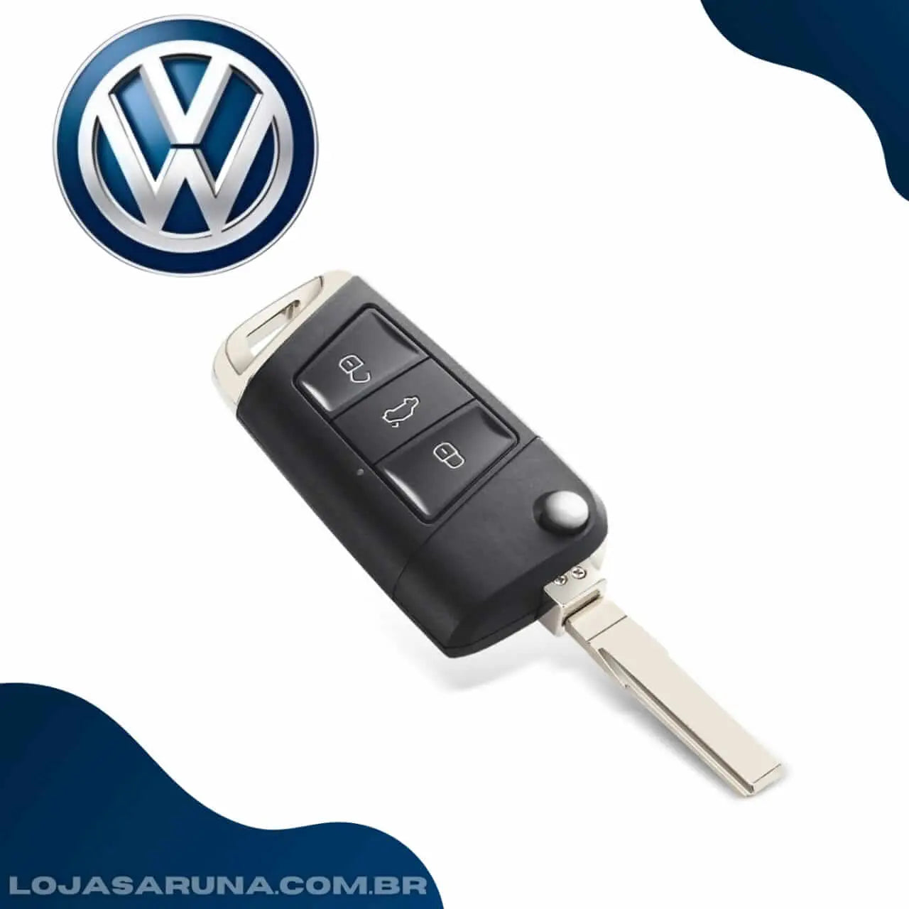 Carcaça Canivete Volkswagen Modelo Tipo Original 1° Linha - Exclusivo (Ultimas Unidades) lojasaruna