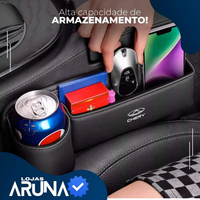 ConfortCar 2.0™ - Pasta Organizadora Universal para Carros - PERSONALIZADA COM A MARCA DO SEU CARRO🔥 lojasaruna