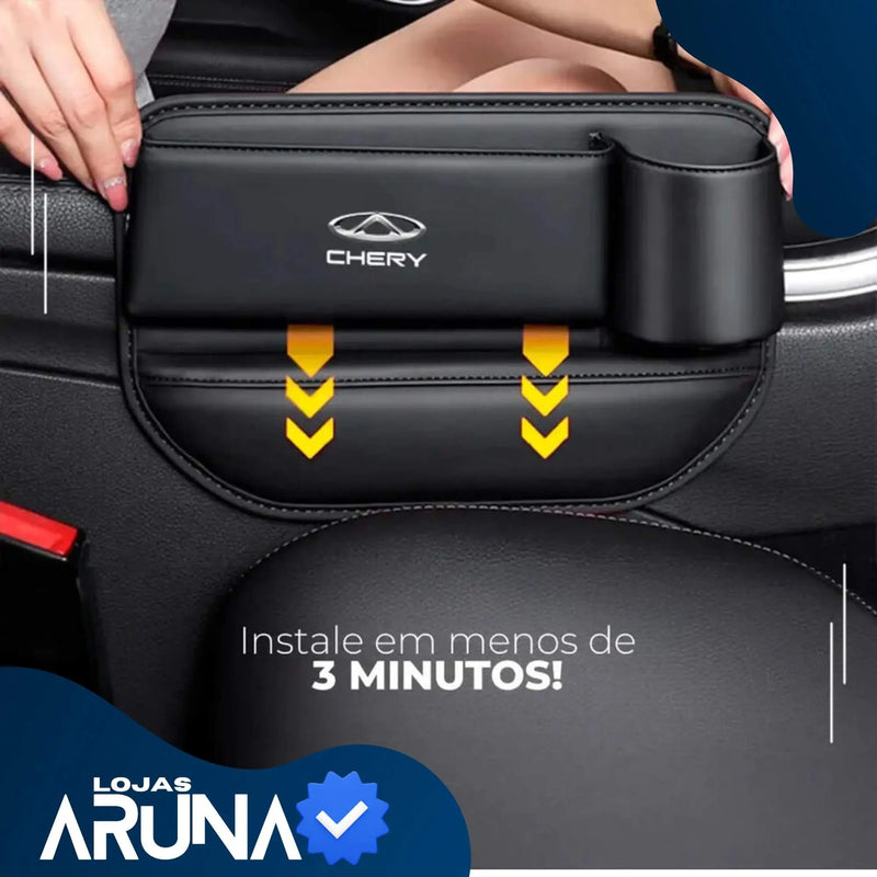 ConfortCar 2.0™ - Pasta Organizadora Universal para Carros - PERSONALIZADA COM A MARCA DO SEU CARRO🔥 lojasaruna