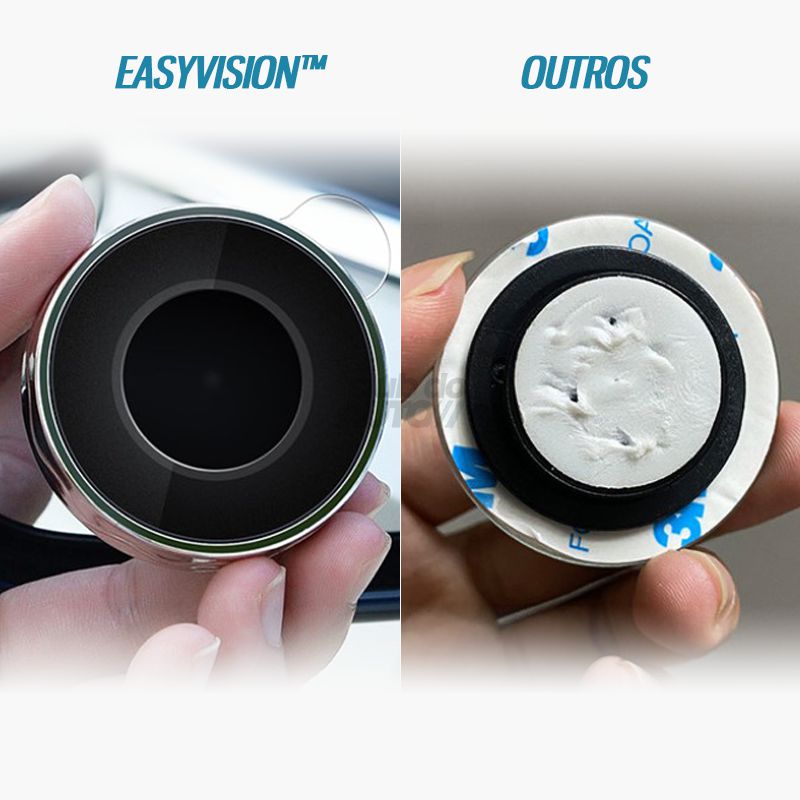 EasyVision™ 2.0 Espelho Convexo Auxiliar para Retrovisor Universal - 2 Pçs lojasaruna