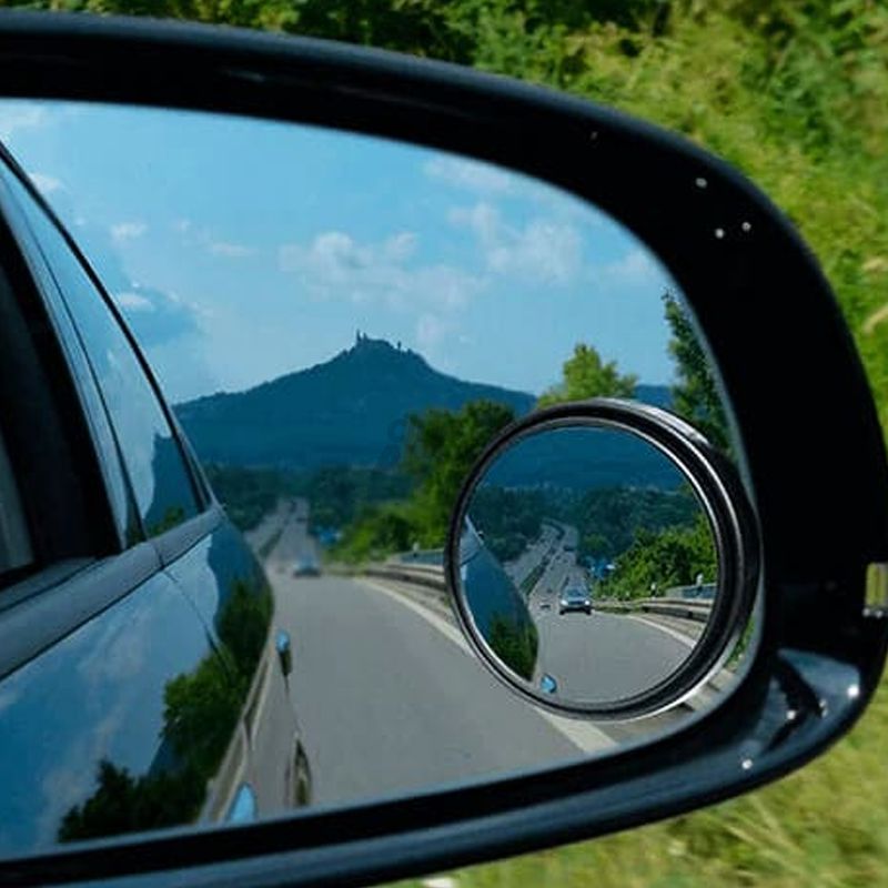 EasyVision™ 2.0 Espelho Convexo Auxiliar para Retrovisor Universal - 2 Pçs lojasaruna