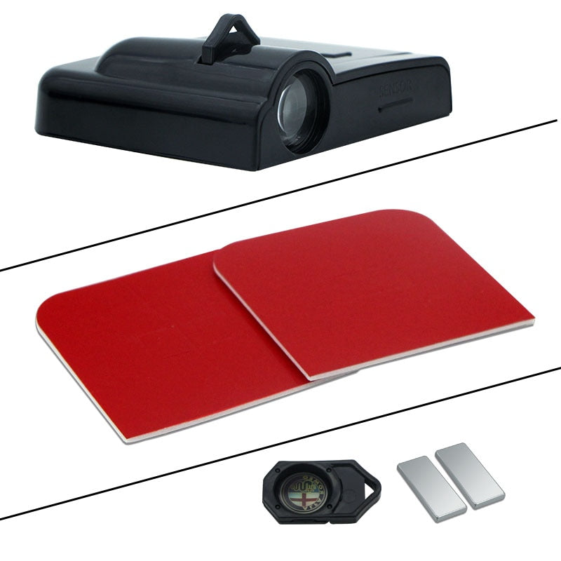 LogoDoor™ LED para Porta do Carro com Logotipo - 2 Pçs lojasaruna