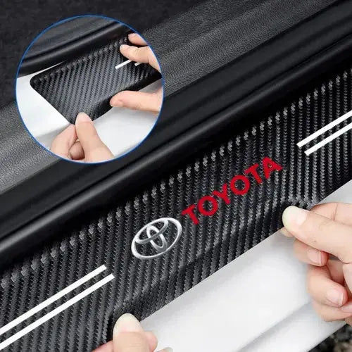 [PAGUE 1 LEVE 4] Protetor Soleira Personalizado Universal Para Carro CarbonSill™ + Brinde Grátis lojasaruna