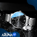 Relógio Masculino Quartzo Poedagar Luxo™ lojasaruna