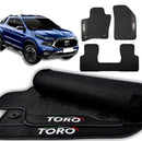 Tapete Borracha Premium CarLux™ Linha Fiat + Brinde (Oferta Exclusiva) lojasaruna