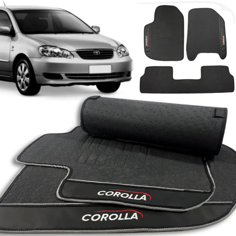 Tapete Borracha Premium CarLux™ Linha Toyota + Brinde (Oferta Exclusiva) lojasaruna