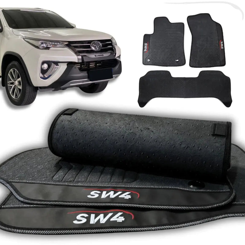 Tapete Borracha Premium CarLux™ Linha Toyota + Brinde (Oferta Exclusiva) lojasaruna