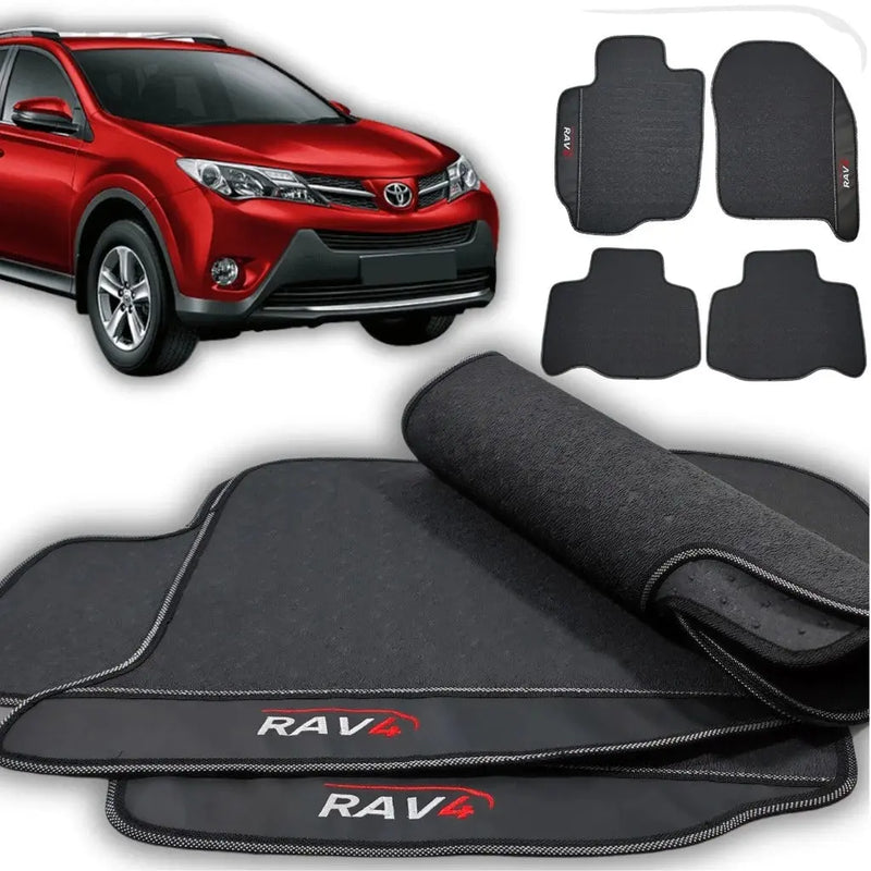 Tapete Borracha Premium CarLux™ Linha Toyota + Brinde (Oferta Exclusiva) lojasaruna