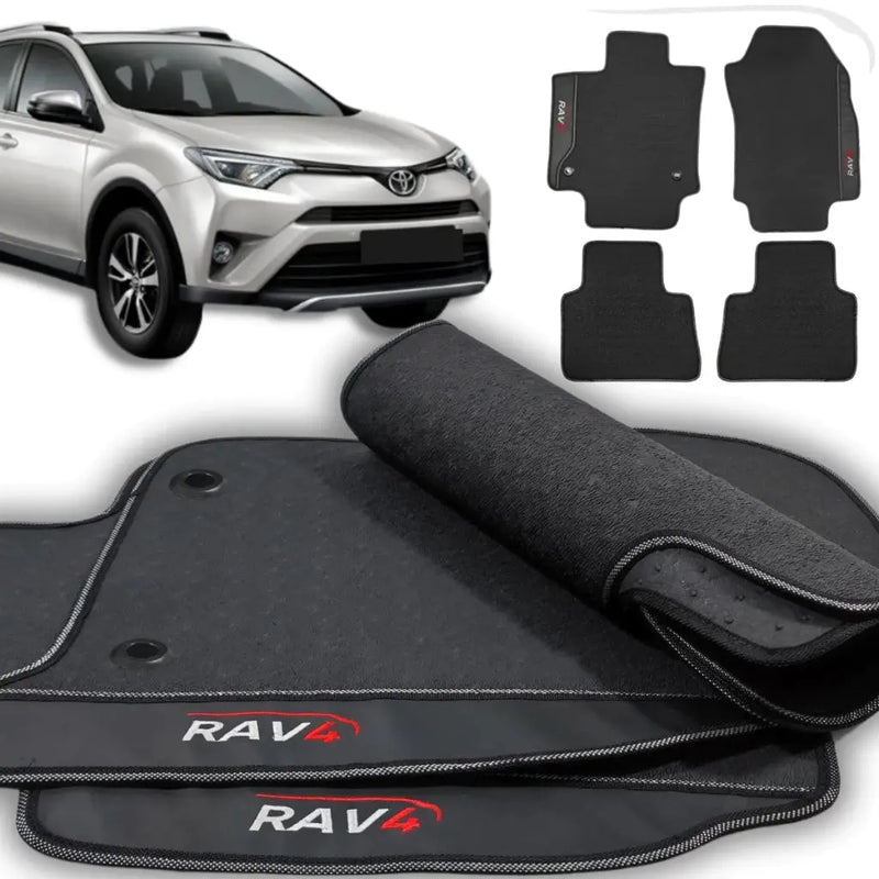 Tapete Borracha Premium CarLux™ Linha Toyota + Brinde (Oferta Exclusiva) lojasaruna