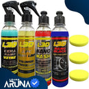 Kit Limpeza Automotiva Profissional Completo lojasaruna